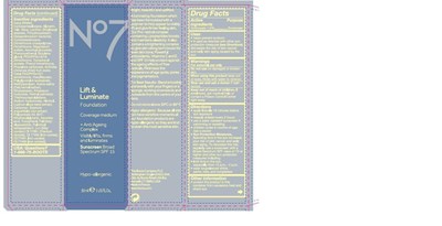 image description - No7 LL Fndtn carton